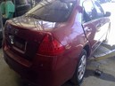 2006 HONDA ACCORD, BURGUNDY, EX, 2.4L, VTEC, AT,  A25117